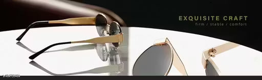A LUINS Retro Oval Sunglasses For Women & Men | Trending, Stylish & Durable Metal Frame Vintage 90s Sunglasses With UV 400 Protection Lenses