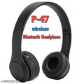 P-47, Wireless Headphones with Deep Bass Sound,Comfortable Cushioned Earpads for Music and Calls